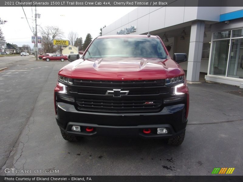 Cherry Red Tintcoat / Jet Black 2021 Chevrolet Silverado 1500 LT Trail Boss Crew Cab 4x4