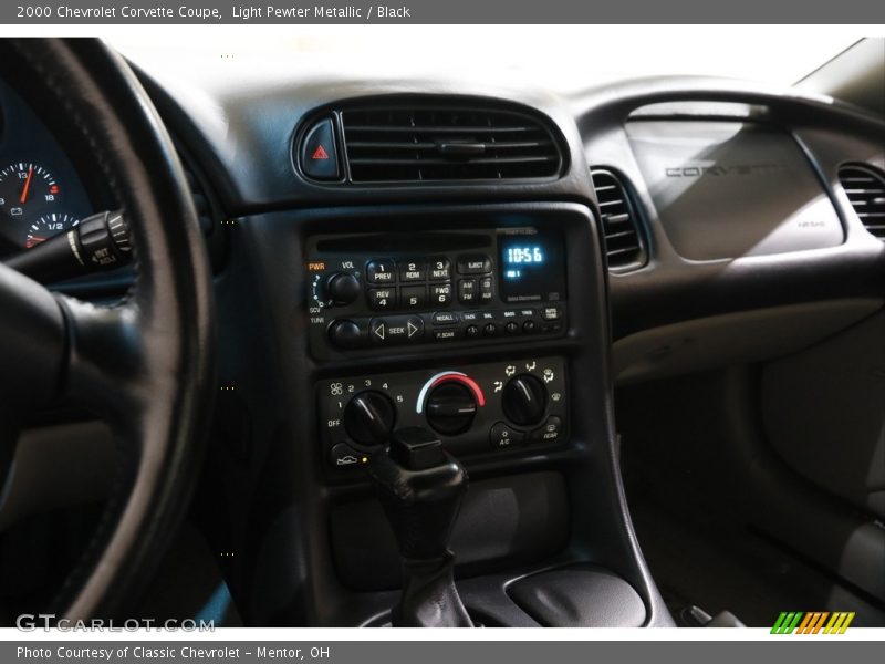 Light Pewter Metallic / Black 2000 Chevrolet Corvette Coupe