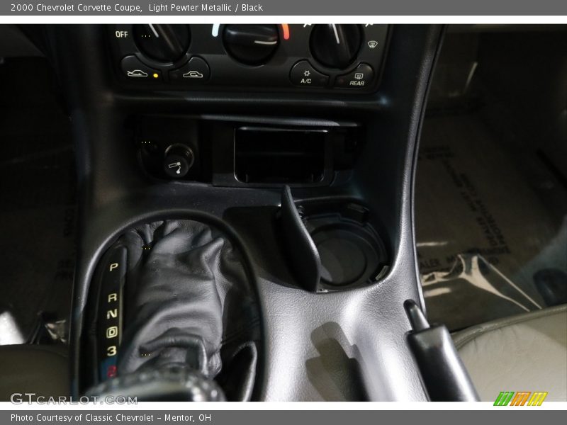 Light Pewter Metallic / Black 2000 Chevrolet Corvette Coupe