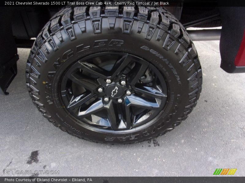 Cherry Red Tintcoat / Jet Black 2021 Chevrolet Silverado 1500 LT Trail Boss Crew Cab 4x4