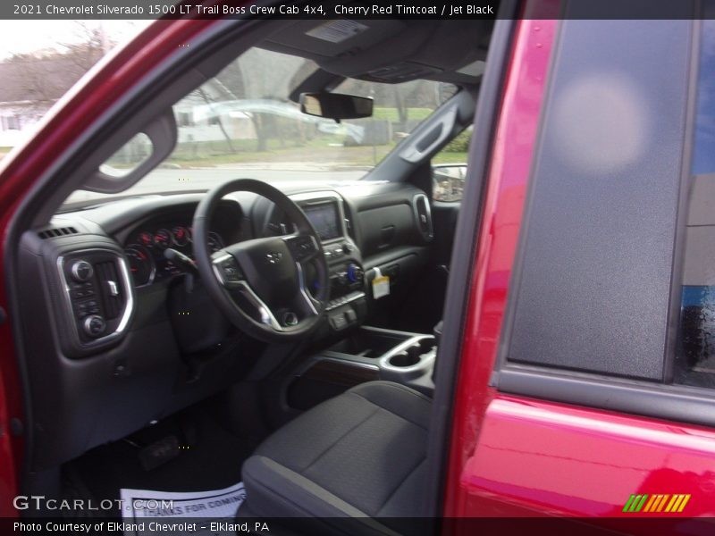 Cherry Red Tintcoat / Jet Black 2021 Chevrolet Silverado 1500 LT Trail Boss Crew Cab 4x4