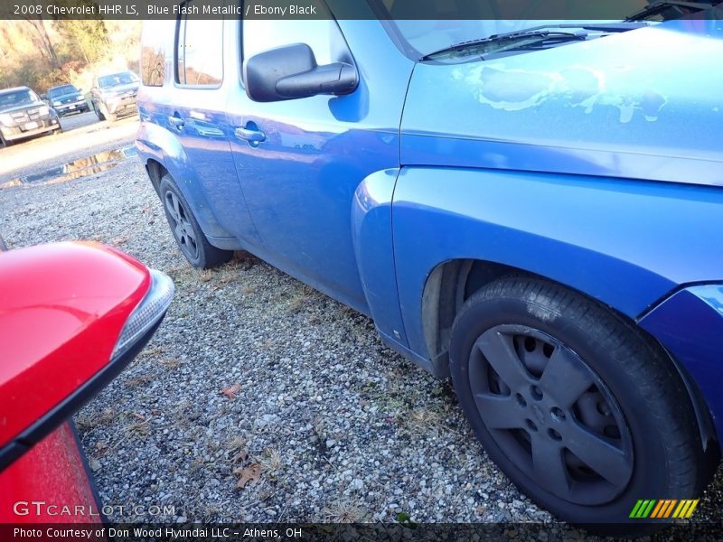 Blue Flash Metallic / Ebony Black 2008 Chevrolet HHR LS