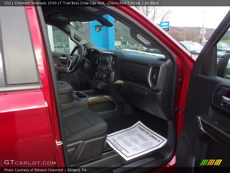 Cherry Red Tintcoat / Jet Black 2021 Chevrolet Silverado 1500 LT Trail Boss Crew Cab 4x4