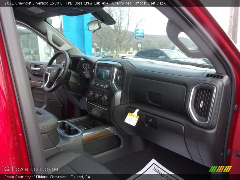 Cherry Red Tintcoat / Jet Black 2021 Chevrolet Silverado 1500 LT Trail Boss Crew Cab 4x4