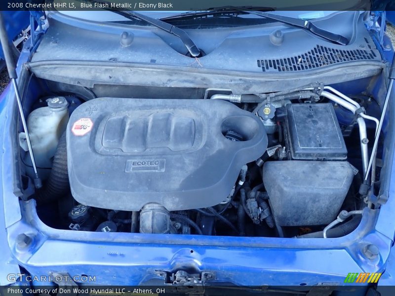 Blue Flash Metallic / Ebony Black 2008 Chevrolet HHR LS
