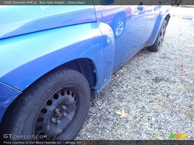 Blue Flash Metallic / Ebony Black 2008 Chevrolet HHR LS