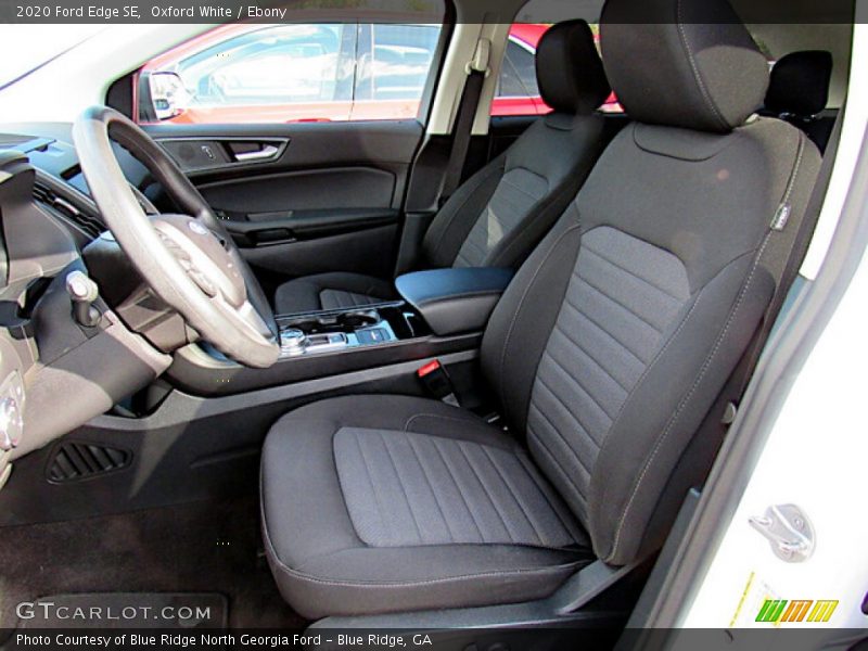 Oxford White / Ebony 2020 Ford Edge SE
