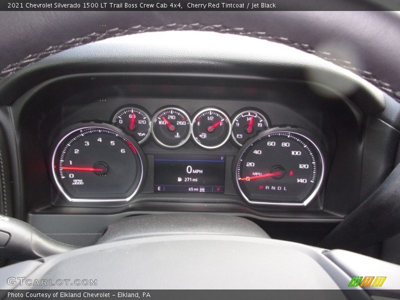Cherry Red Tintcoat / Jet Black 2021 Chevrolet Silverado 1500 LT Trail Boss Crew Cab 4x4