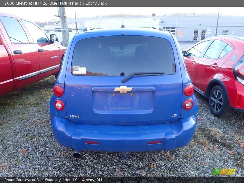 Blue Flash Metallic / Ebony Black 2008 Chevrolet HHR LS