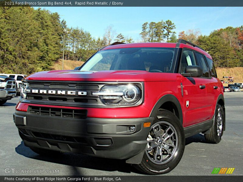 Front 3/4 View of 2021 Bronco Sport Big Bend 4x4