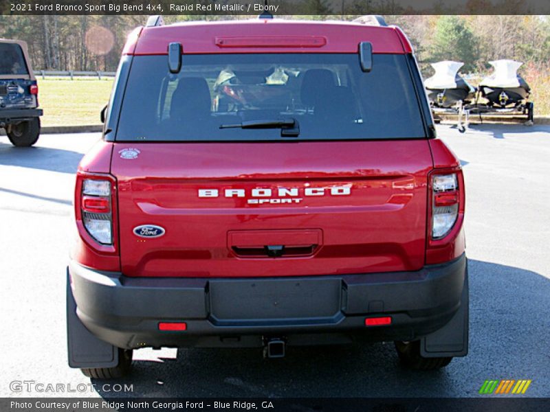 Rapid Red Metallic / Ebony 2021 Ford Bronco Sport Big Bend 4x4