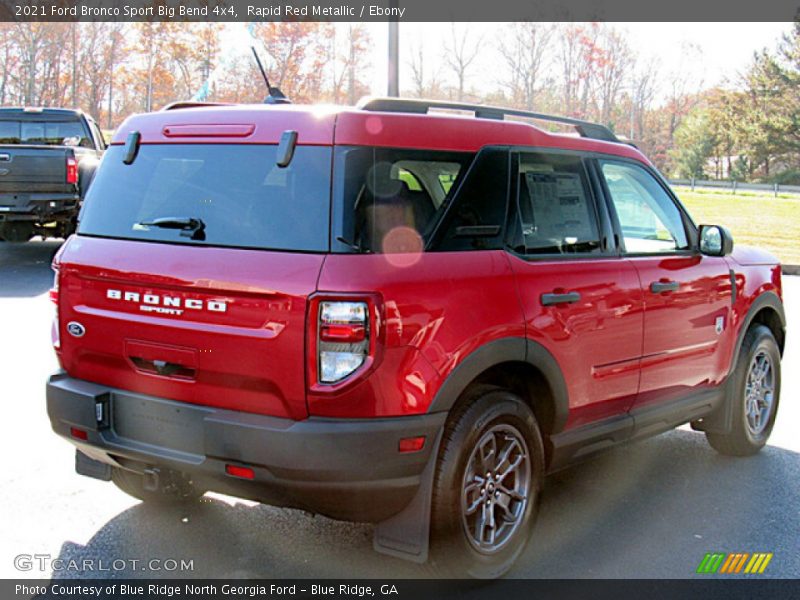 Rapid Red Metallic / Ebony 2021 Ford Bronco Sport Big Bend 4x4