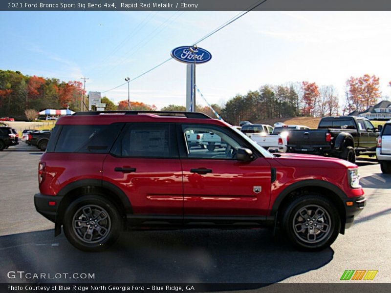 Rapid Red Metallic / Ebony 2021 Ford Bronco Sport Big Bend 4x4