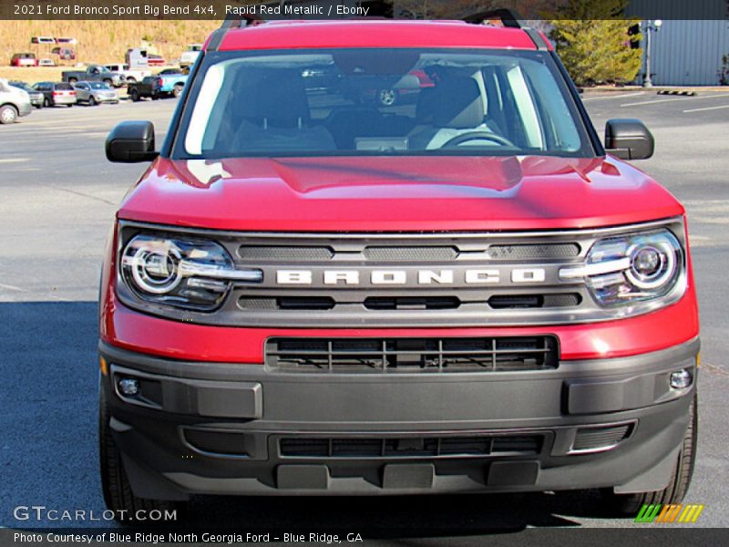  2021 Bronco Sport Big Bend 4x4 Rapid Red Metallic