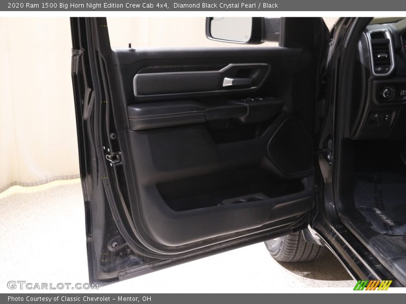 Diamond Black Crystal Pearl / Black 2020 Ram 1500 Big Horn Night Edition Crew Cab 4x4