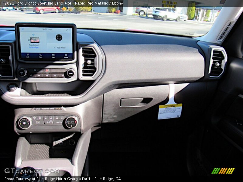 Rapid Red Metallic / Ebony 2021 Ford Bronco Sport Big Bend 4x4