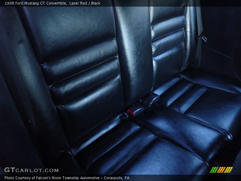 Laser Red / Black 1998 Ford Mustang GT Convertible