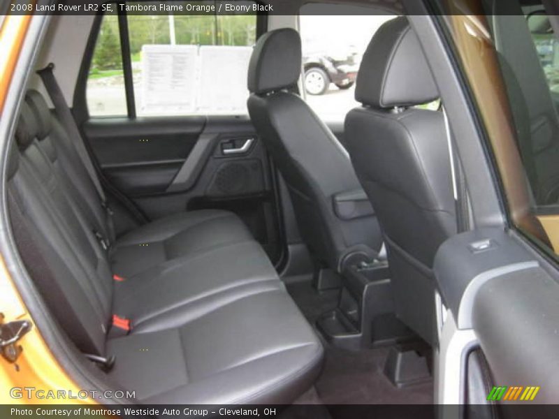 Tambora Flame Orange / Ebony Black 2008 Land Rover LR2 SE