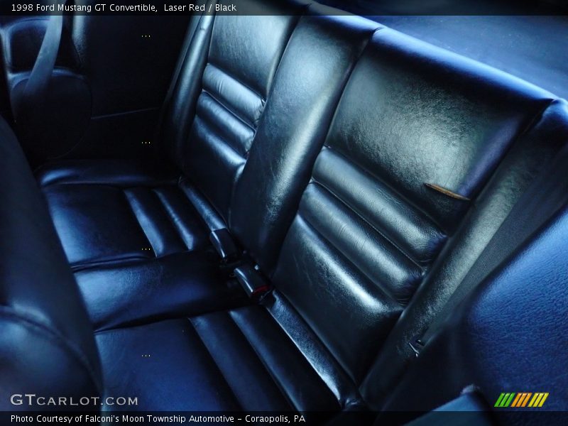 Laser Red / Black 1998 Ford Mustang GT Convertible