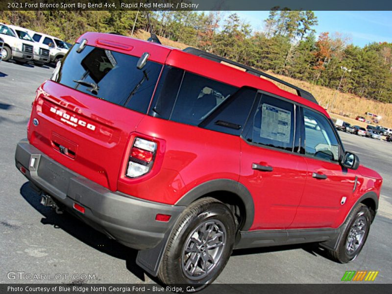 Rapid Red Metallic / Ebony 2021 Ford Bronco Sport Big Bend 4x4