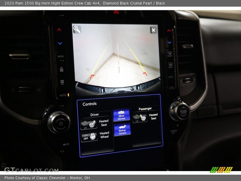Diamond Black Crystal Pearl / Black 2020 Ram 1500 Big Horn Night Edition Crew Cab 4x4