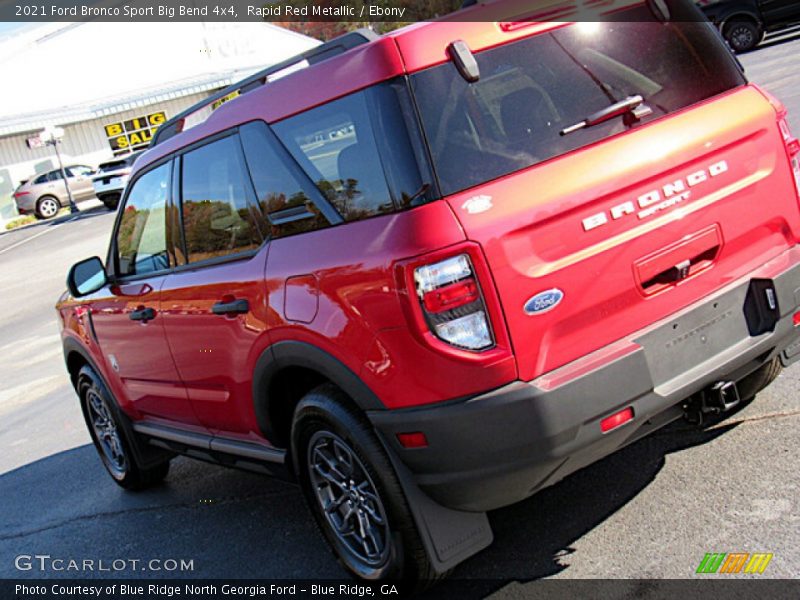 Rapid Red Metallic / Ebony 2021 Ford Bronco Sport Big Bend 4x4