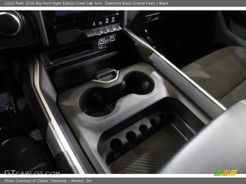 Diamond Black Crystal Pearl / Black 2020 Ram 1500 Big Horn Night Edition Crew Cab 4x4