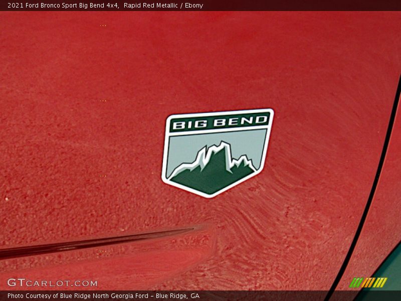 2021 Bronco Sport Big Bend 4x4 Logo