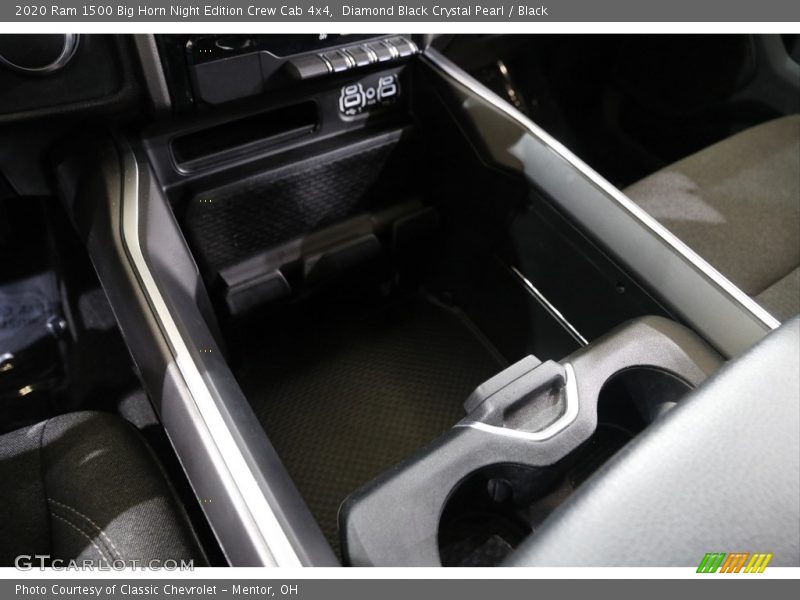 Diamond Black Crystal Pearl / Black 2020 Ram 1500 Big Horn Night Edition Crew Cab 4x4