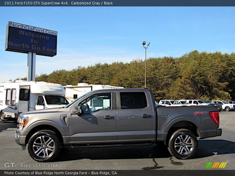 Carbonized Gray / Black 2021 Ford F150 STX SuperCrew 4x4