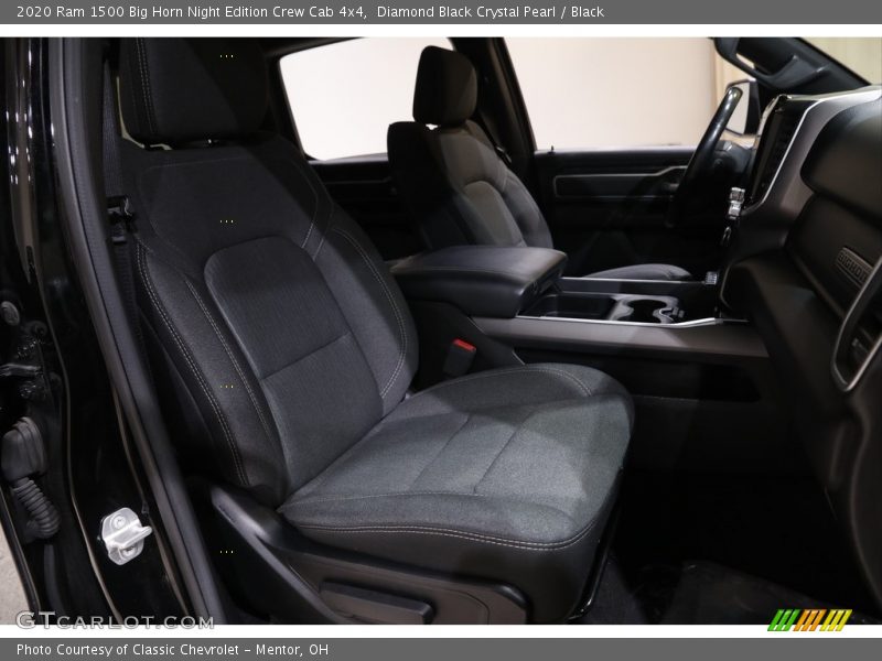 Diamond Black Crystal Pearl / Black 2020 Ram 1500 Big Horn Night Edition Crew Cab 4x4