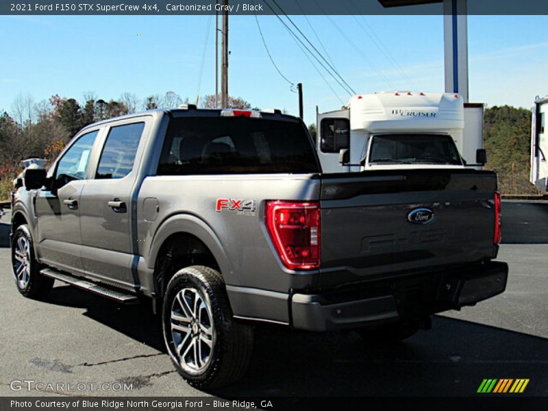 Carbonized Gray / Black 2021 Ford F150 STX SuperCrew 4x4