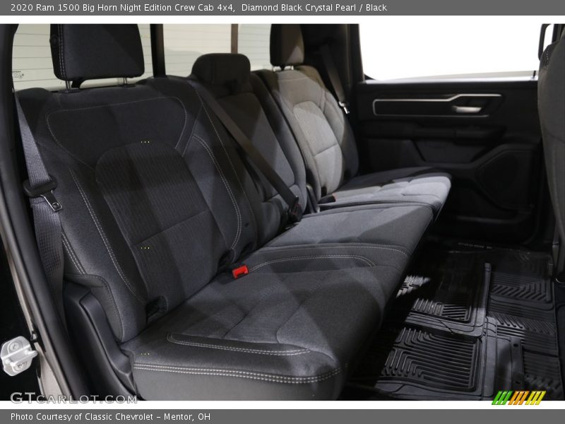 Diamond Black Crystal Pearl / Black 2020 Ram 1500 Big Horn Night Edition Crew Cab 4x4
