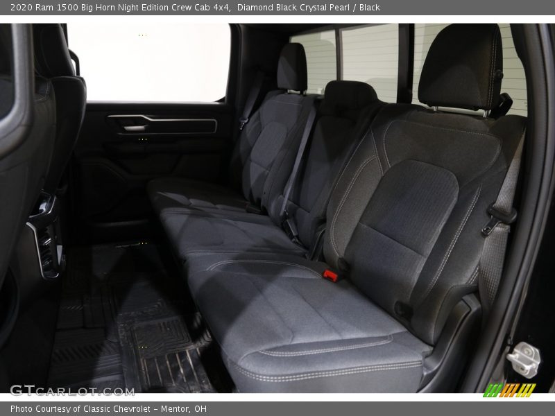 Diamond Black Crystal Pearl / Black 2020 Ram 1500 Big Horn Night Edition Crew Cab 4x4