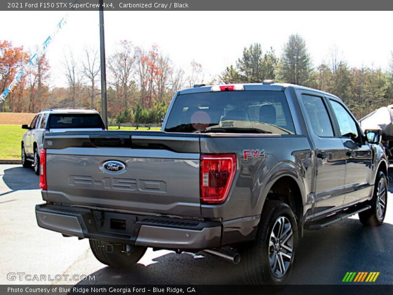 Carbonized Gray / Black 2021 Ford F150 STX SuperCrew 4x4