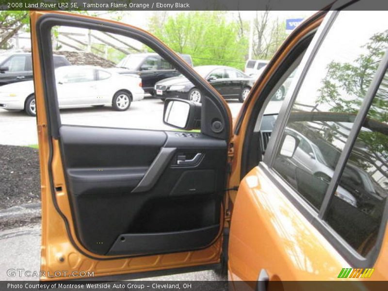 Tambora Flame Orange / Ebony Black 2008 Land Rover LR2 SE