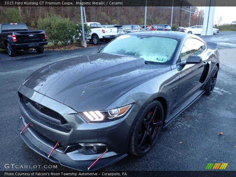 Magnetic Metallic / Ceramic 2015 Ford Mustang GT Premium Coupe