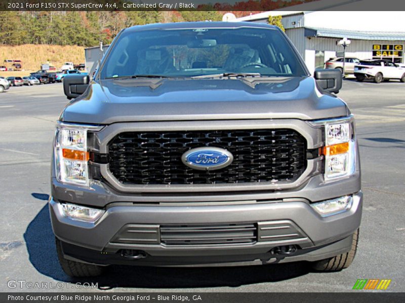 Carbonized Gray / Black 2021 Ford F150 STX SuperCrew 4x4