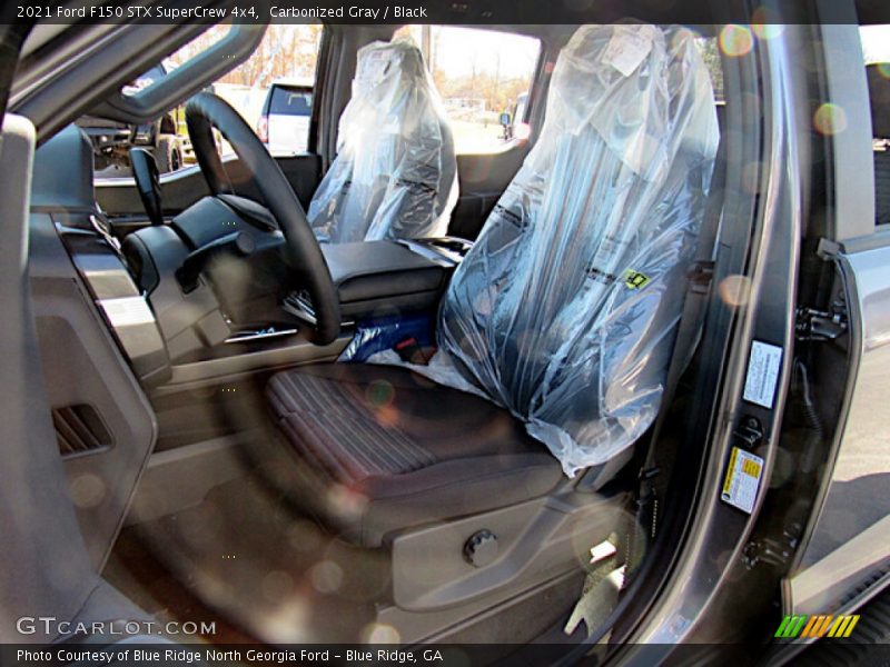 Carbonized Gray / Black 2021 Ford F150 STX SuperCrew 4x4