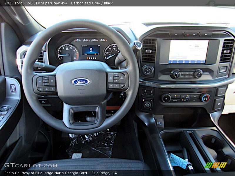 Carbonized Gray / Black 2021 Ford F150 STX SuperCrew 4x4