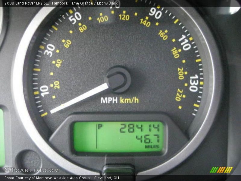 Tambora Flame Orange / Ebony Black 2008 Land Rover LR2 SE