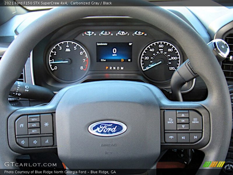 Carbonized Gray / Black 2021 Ford F150 STX SuperCrew 4x4