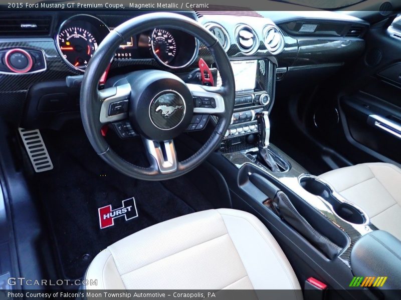 Magnetic Metallic / Ceramic 2015 Ford Mustang GT Premium Coupe