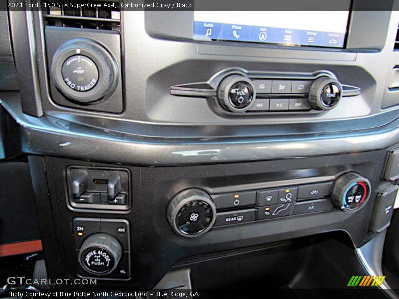 Carbonized Gray / Black 2021 Ford F150 STX SuperCrew 4x4