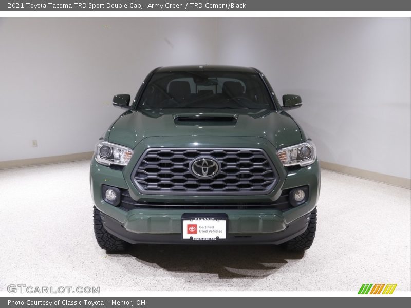 Army Green / TRD Cement/Black 2021 Toyota Tacoma TRD Sport Double Cab