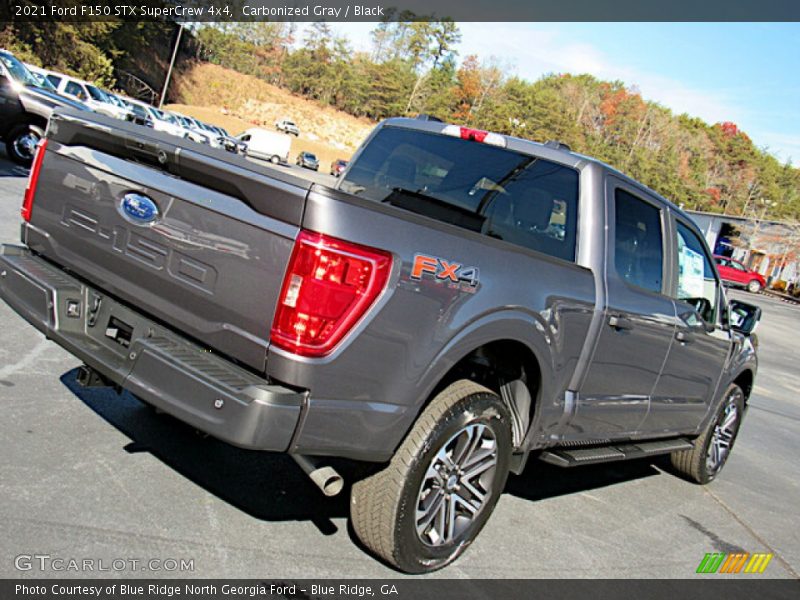 Carbonized Gray / Black 2021 Ford F150 STX SuperCrew 4x4