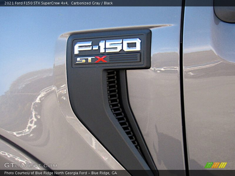 Carbonized Gray / Black 2021 Ford F150 STX SuperCrew 4x4