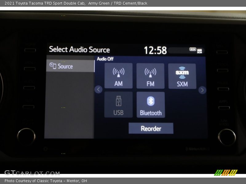 Army Green / TRD Cement/Black 2021 Toyota Tacoma TRD Sport Double Cab