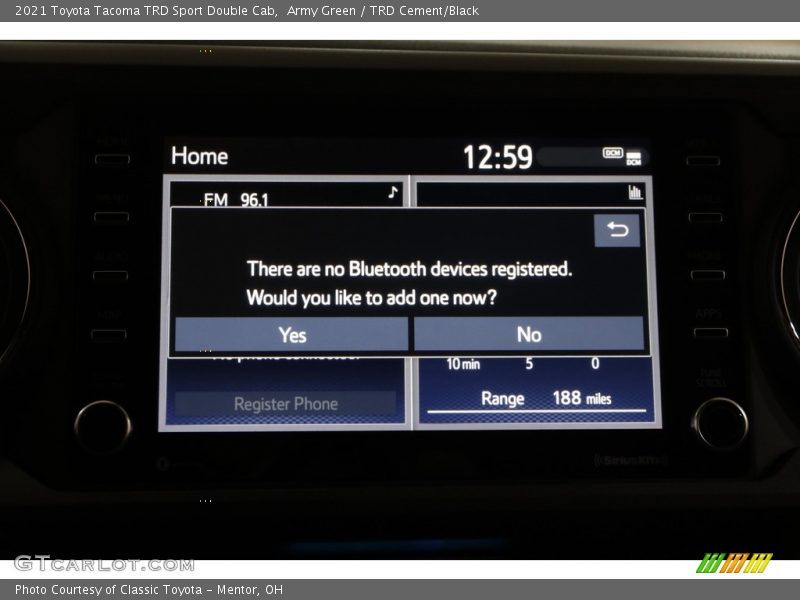 Army Green / TRD Cement/Black 2021 Toyota Tacoma TRD Sport Double Cab
