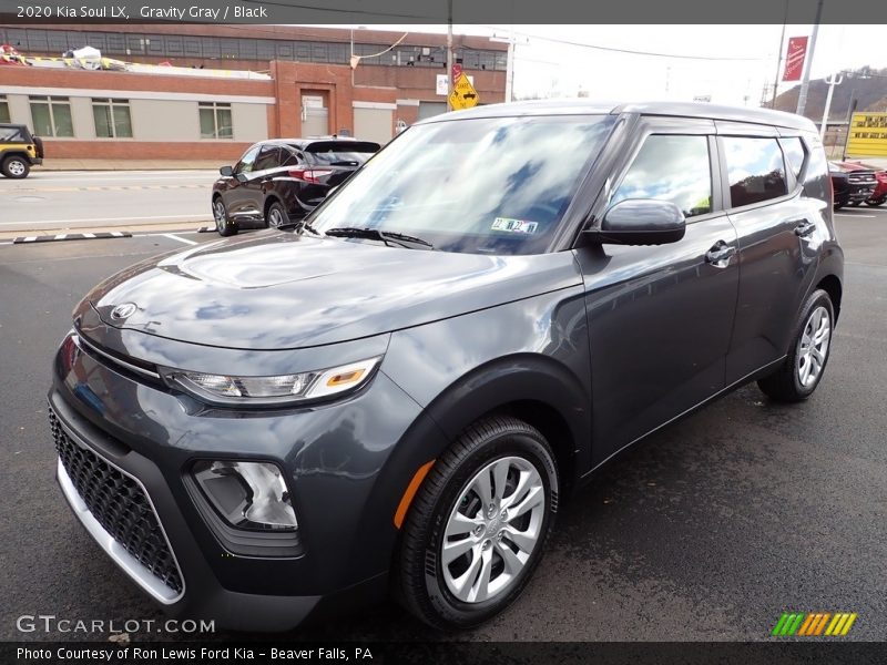 Gravity Gray / Black 2020 Kia Soul LX
